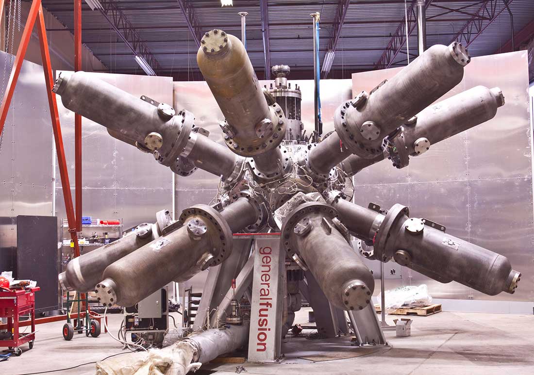Magnetized Target Fusion at General Fusion