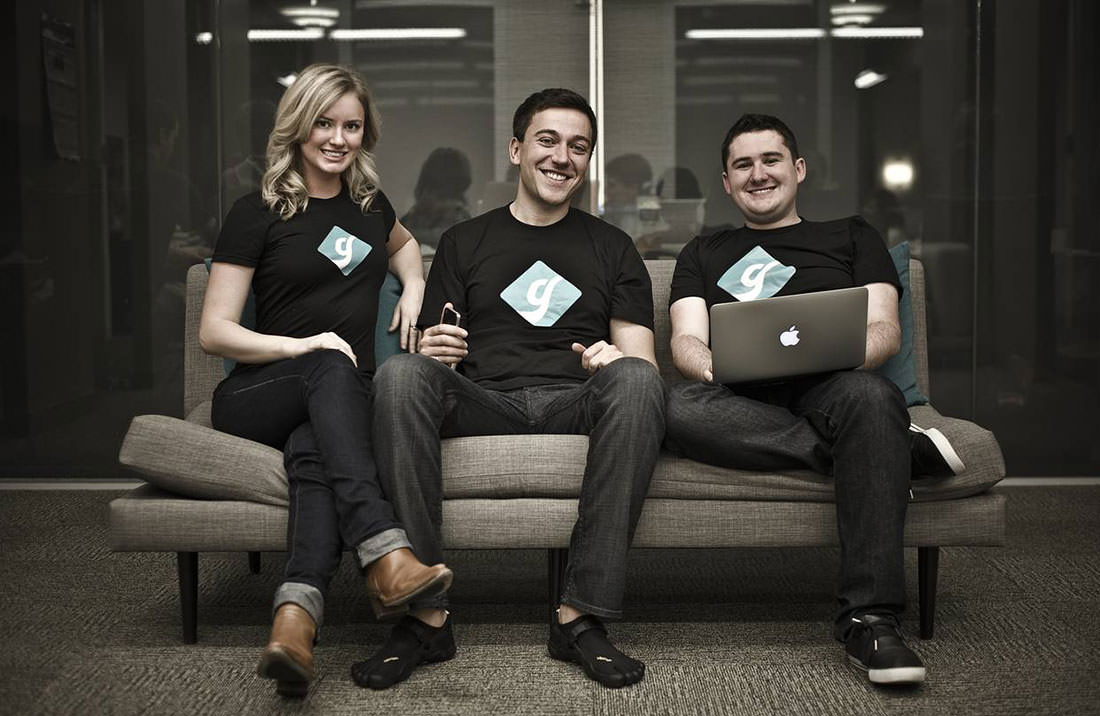 Getaround founders: Jessica Scorpio, Sam Zaid and Elliot Kroo.